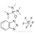 बेंज़ोट्रीज़ोल-1-योलोयट्रिस (डाइमिथाइलैमिनो)-फॉस्फोनियम हेक्साफ्लोरोफॉस्फेट कैस 56602-33-6